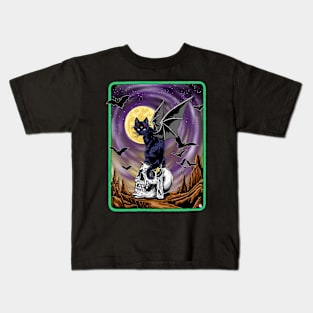 Bat Cat Kids T-Shirt